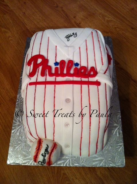 Baseball Jersey Cake Baseball Jersey Cake