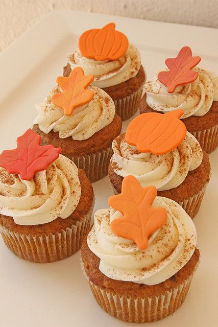 Fall Pumpkin Cupcakes Fall Pumpkin Cupcakes