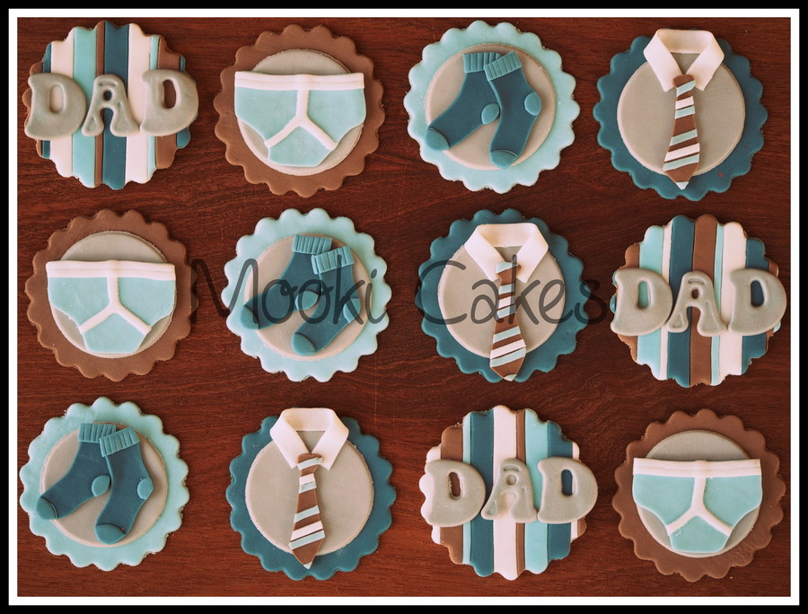 Father's Day Cupcake Toppers