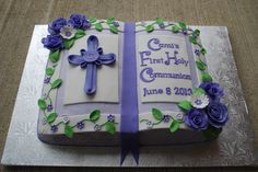 First Communion Bible Cake First Communion Bible Cake