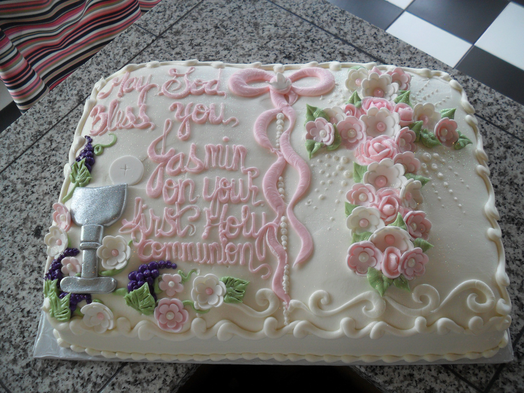 First Holy Communion Sheet Cake First Holy Communion Sheet Cake