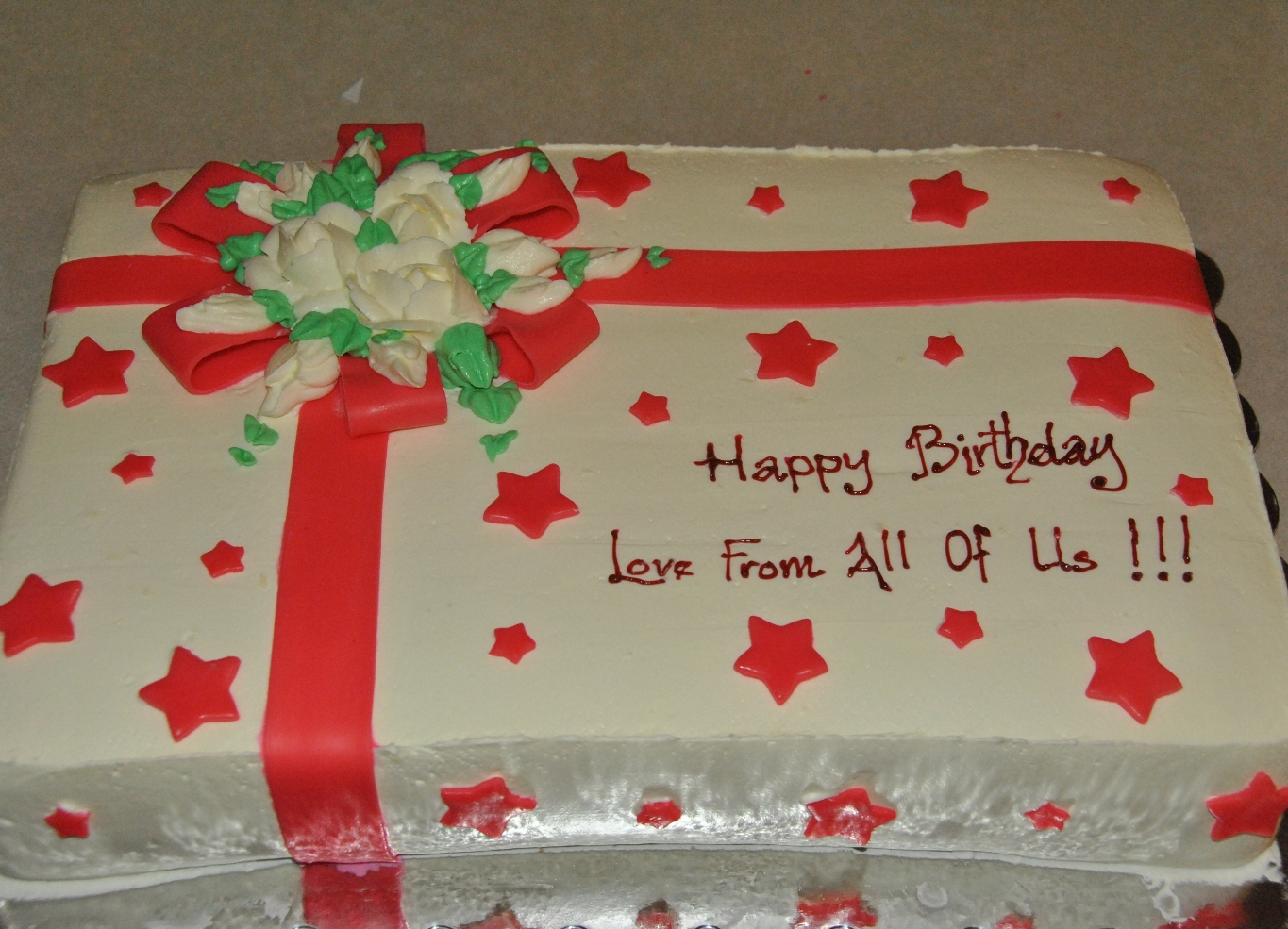 Gift Box Birthday Cake Gift Box Birthday Cake