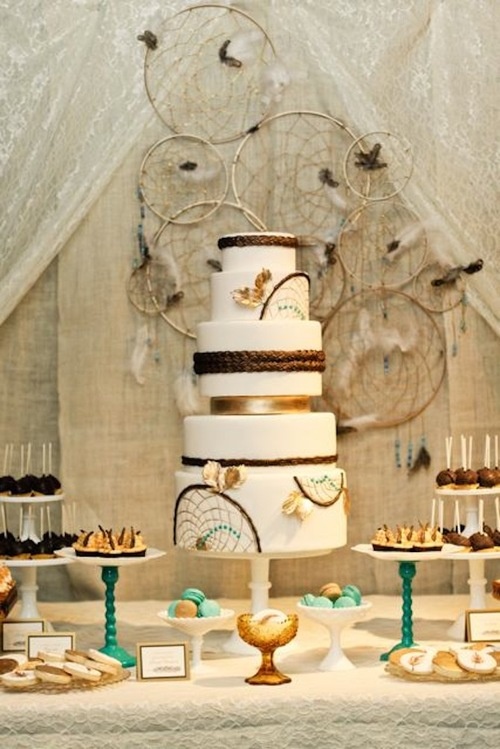 13 Native American Themed Wedding Cakes Photo Native American