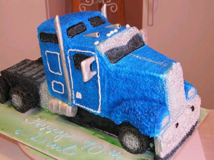 Semi Truck Cake Semi Truck Cake