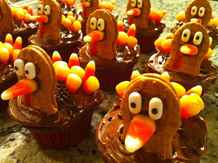 10 Photos of Thanksgiving Cupcakes With Nutter Butters 10 Photos of Thanksgiving Cupcakes With Nutter Butters