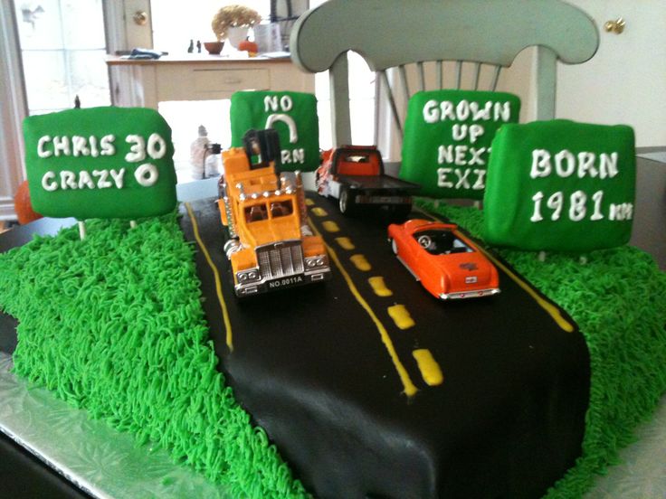 Truck Driver Birthday Cake Truck Driver Birthday Cake