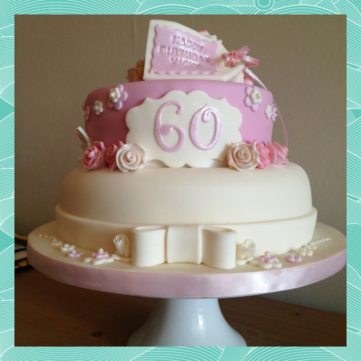 8 60th Birthday Cakes For Women Easy Photo 60th Birthday Cake Woman 60th Birthday Cake And 60th Birthday Cake Ideas For Women Snackncake