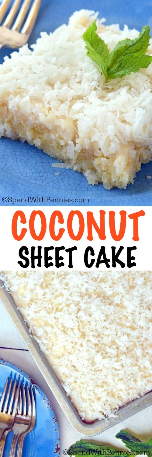 Coconut Sheet Cake Coconut Sheet Cake