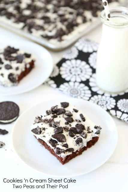 Cookies'n Cream Cake Sheet Cookies'n Cream Cake Sheet