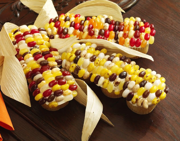 Indian Corn Cupcakes Indian Corn Cupcakes