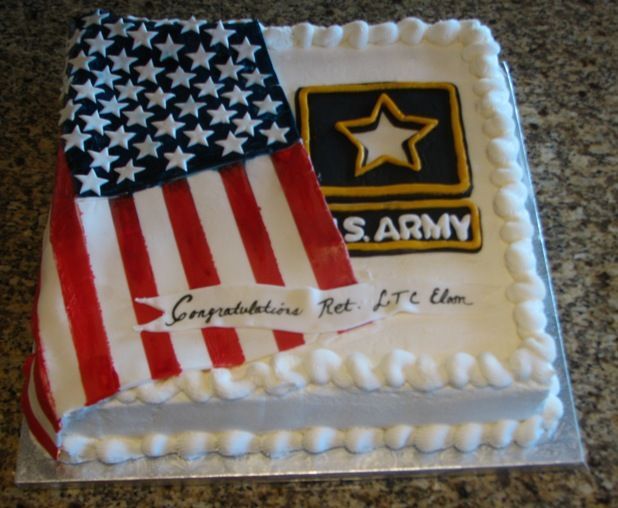 Army Retirement Cake Ideas Army Retirement Cake Ideas