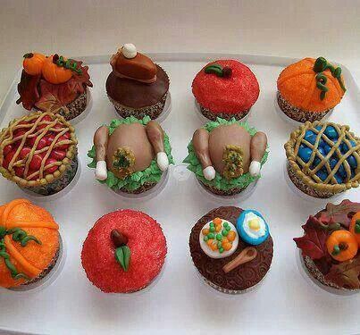 Awesome Thanksgiving Cupcakes Awesome Thanksgiving Cupcakes