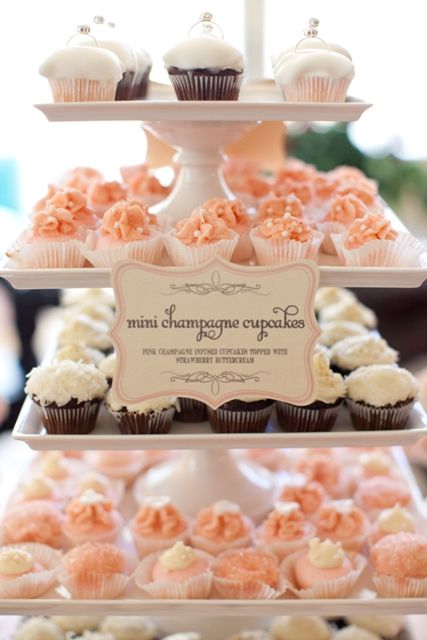 Bridal Shower Mini Cupcake Display Bridal Shower Mini Cupcake Display