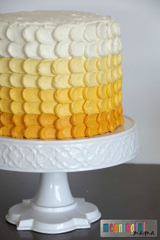 simple cake piping designs