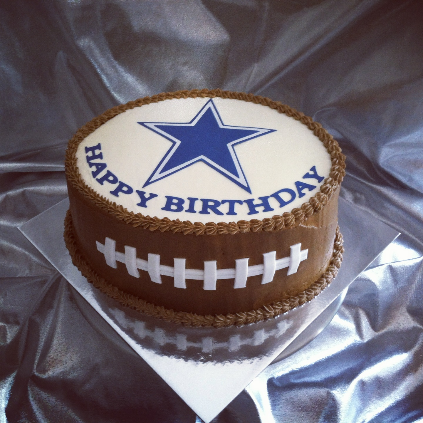 Dallas Cowboys Birthday Cake Dallas Cowboys Birthday Cake