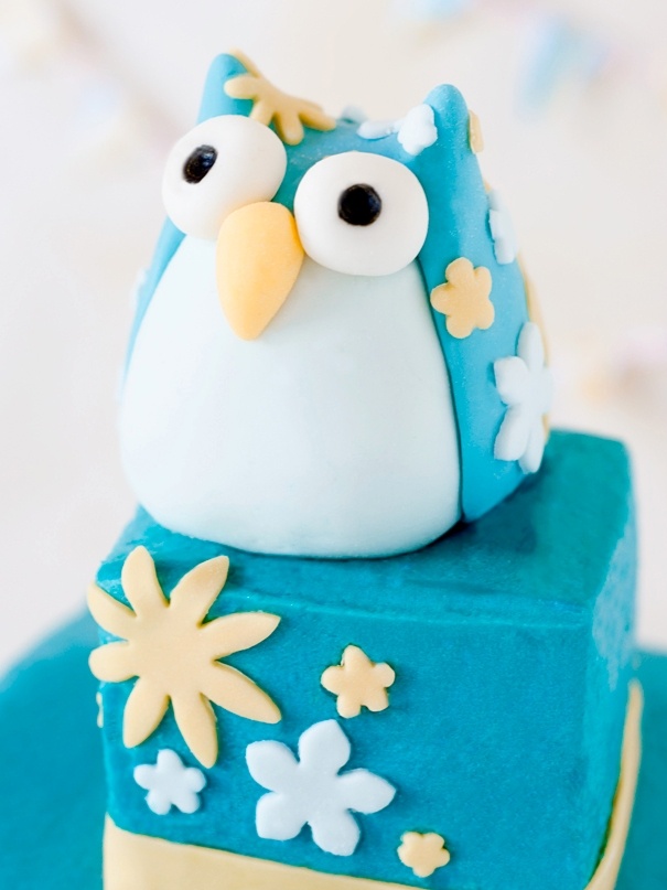 Fondant Owl Cake Topper Fondant Owl Cake Topper