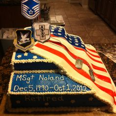 Military Retirement Cake Ideas Military Retirement Cake Ideas