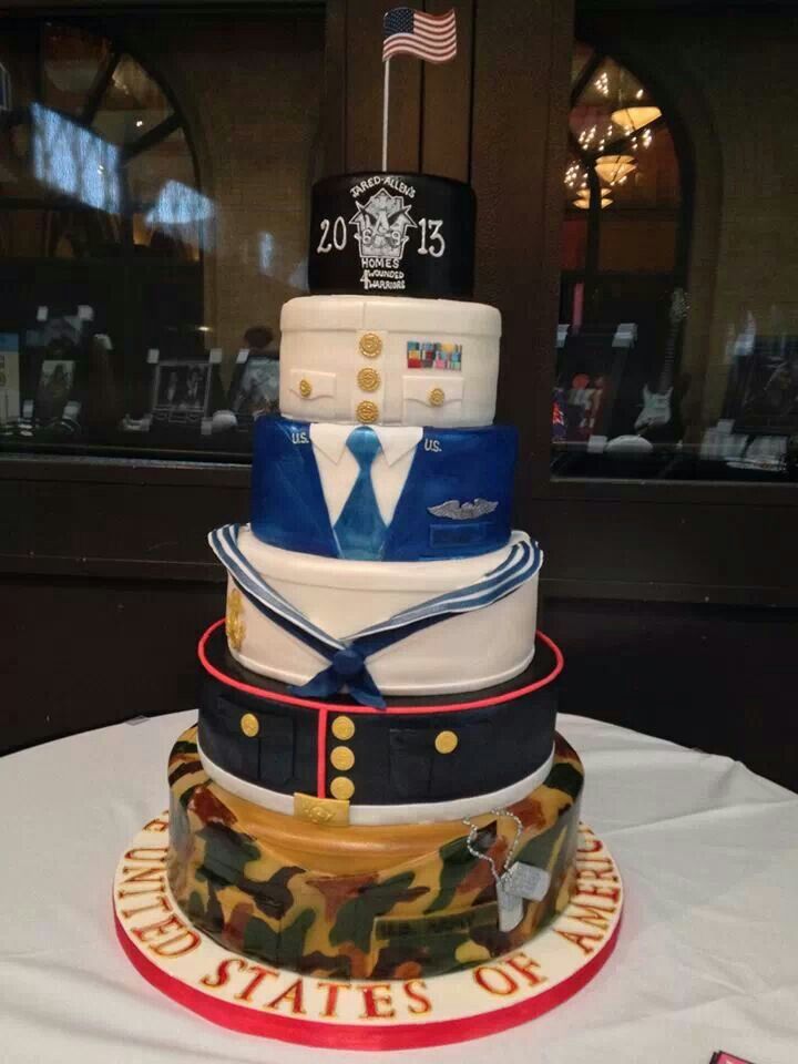 Military Retirement Cake Ideas Military Retirement Cake Ideas