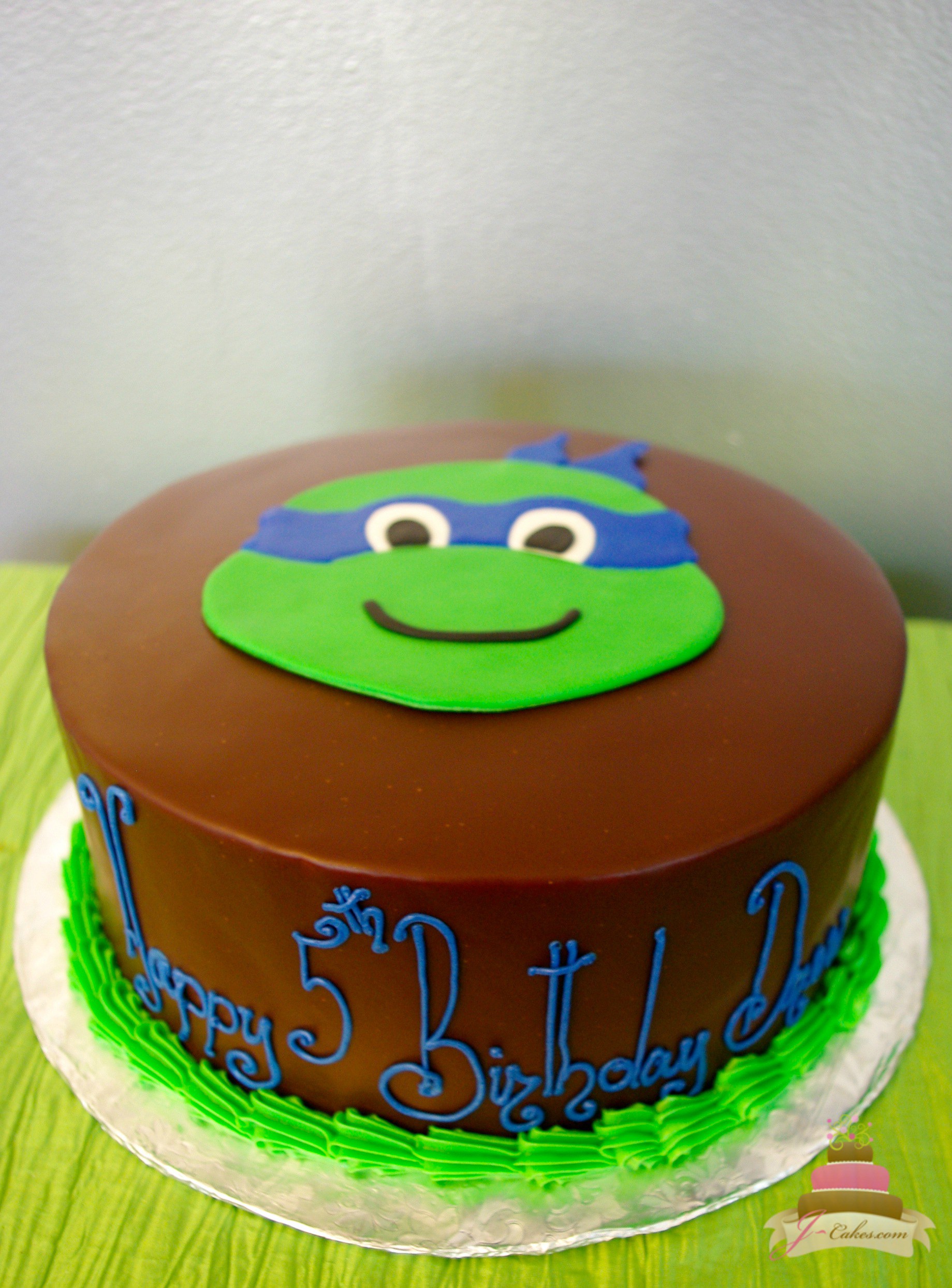 Ninja Turtle Birthday Cake Ninja Turtle Birthday Cake