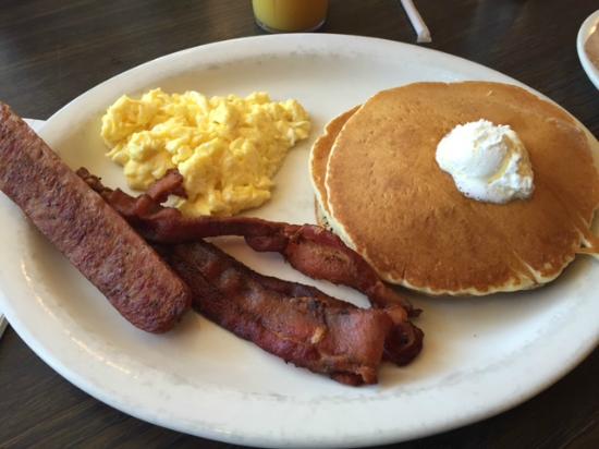 Pancake Sausage and Eggs Breakfast Pancake Sausage and Eggs Breakfast