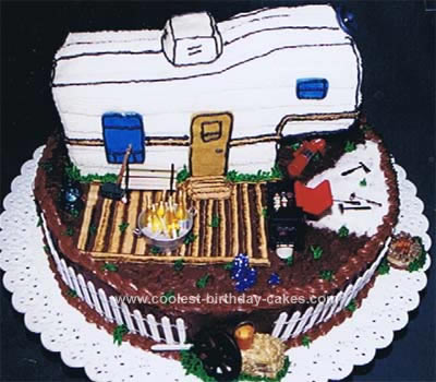 Retirement Cake Travel Trailer Retirement Cake Travel Trailer