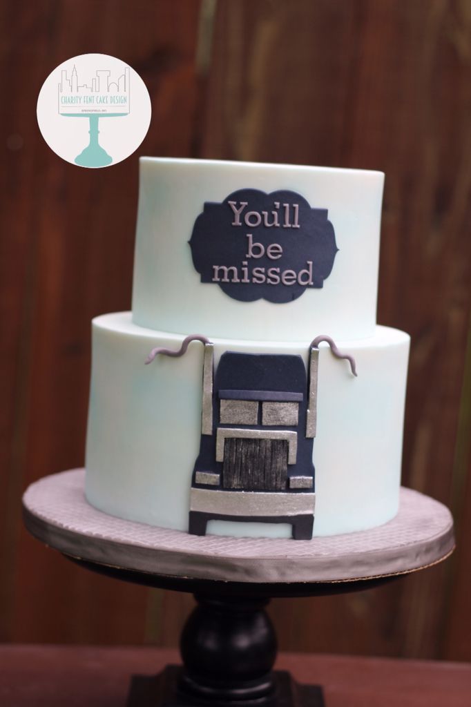 Semi Truck Birthday Cake Semi Truck Birthday Cake