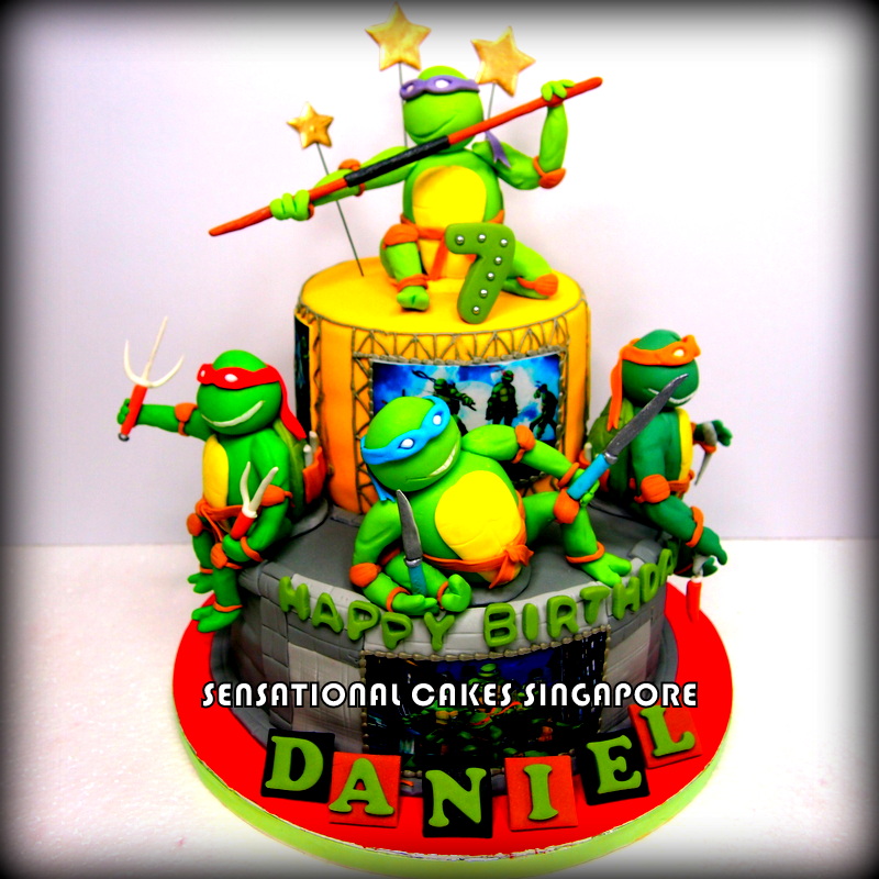 Teenage Mutant Ninja Turtle Cake
