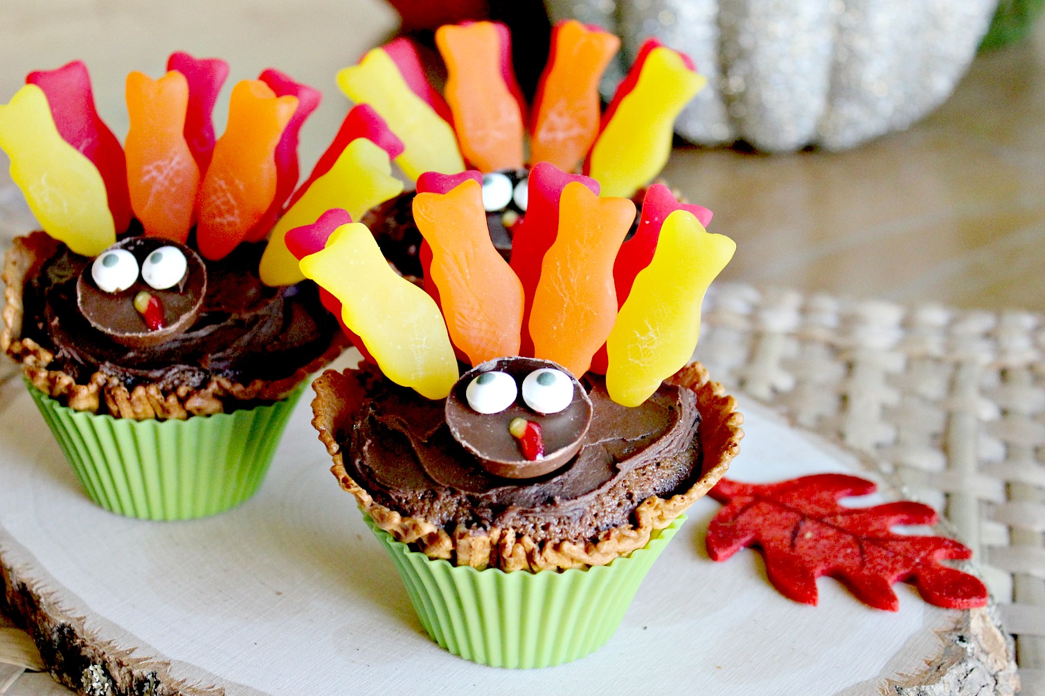 Thanksgiving Turkey Cupcakes Thanksgiving Turkey Cupcakes
