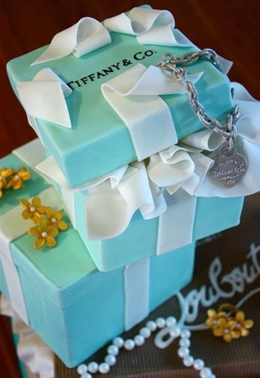 Tiffany Box Wedding Shower Cake Tiffany Box Wedding Shower Cake
