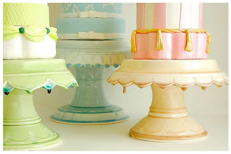 9 pastel wedding cakes