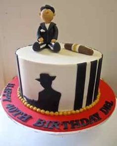 1920 Gangster Birthday Cake 1920 Gangster Birthday Cake
