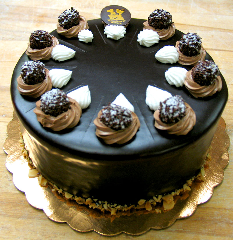 12 Chocolate Cakes With Decoration Photo Chocolate Birthday Cake