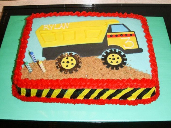 10 Photos of Truck Sheet Cakes 10 Photos of Truck Sheet Cakes