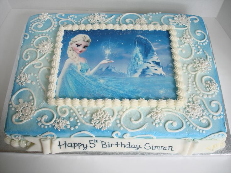 Frozen Sheet Cake Frozen Sheet Cake