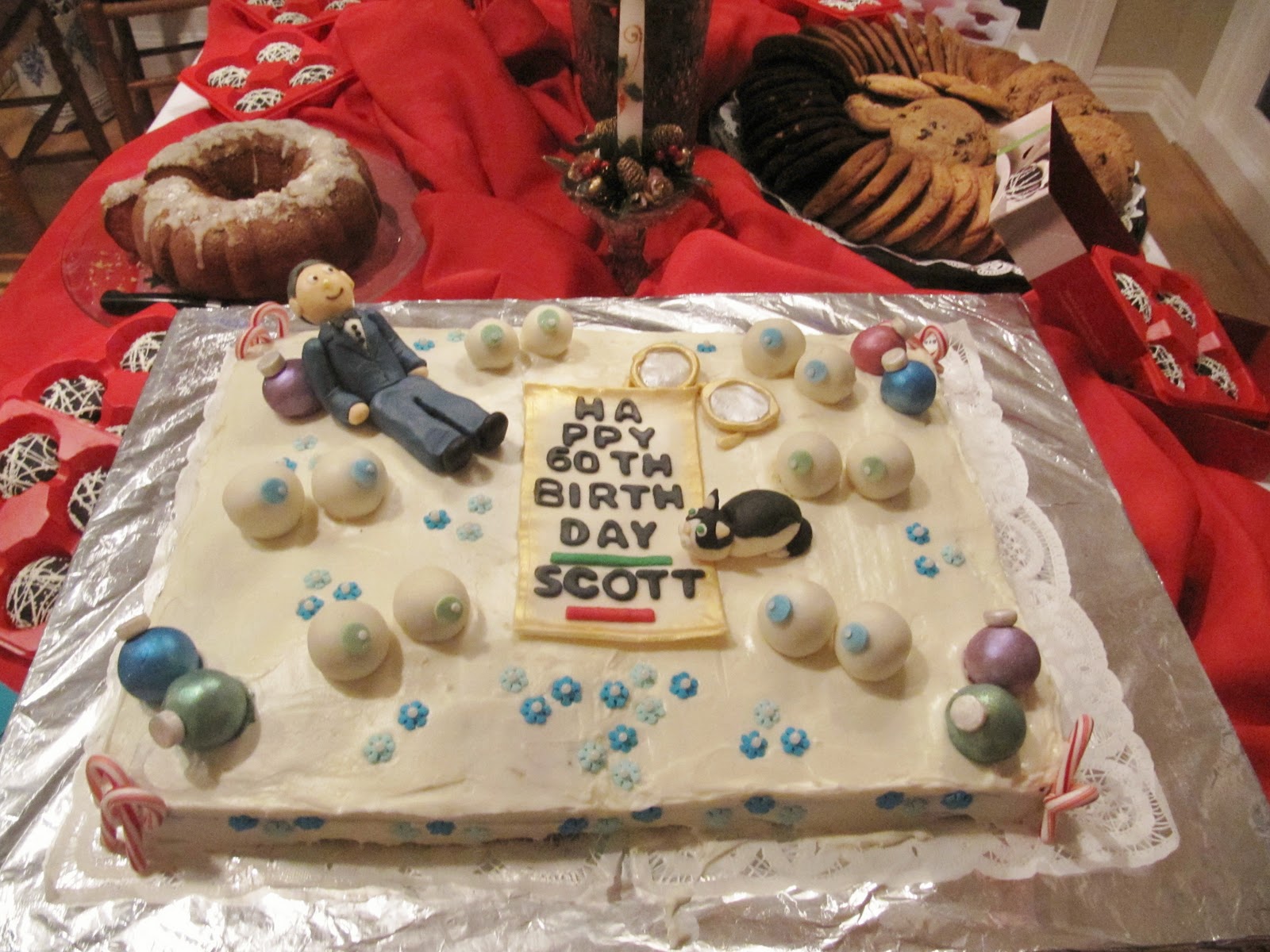 Happy 60th Birthday Cake