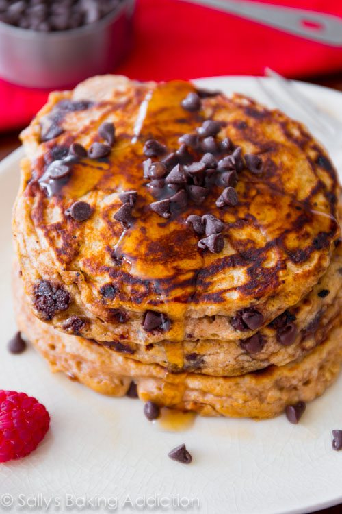 Healthy Whole Wheat Pancakes Healthy Whole Wheat Pancakes