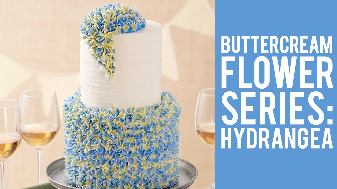 Hydrangea Flower Cake Decorating Tips