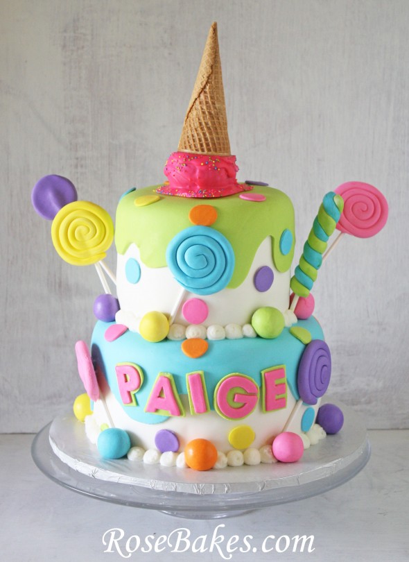 12 Candy Themed Ice Cream Cakes Photo Ice Cream Birthday Cake And