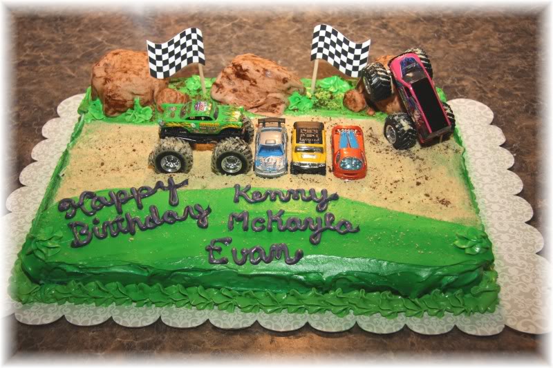 Monster Truck Birthday Cake Monster Truck Birthday Cake