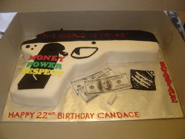 Scarface Birthday Cake Scarface Birthday Cake