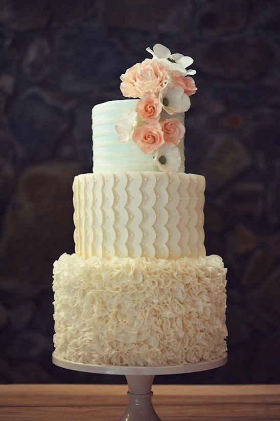 Textured Wedding Cake Textured Wedding Cake