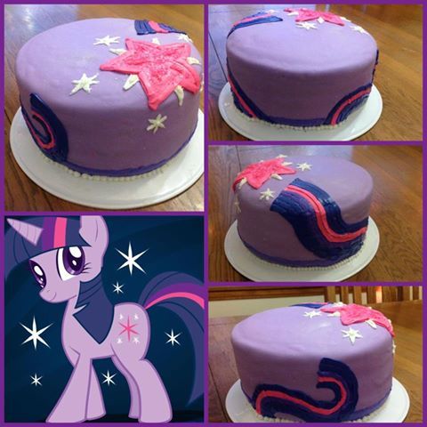 Twilight Sparkle Pony Birthday Cake Twilight Sparkle Pony Birthday Cake