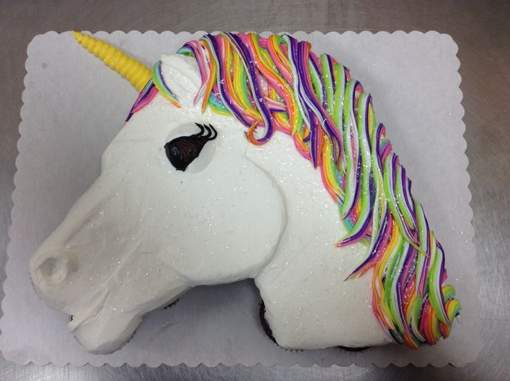 Unicorn Pull Apart Cupcake Cake