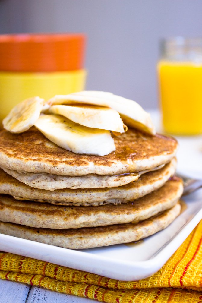 Whole Wheat Banana Pancakes Whole Wheat Banana Pancakes
