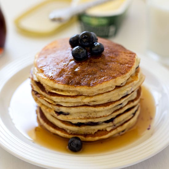 Whole Wheat Blueberry Pancakes Whole Wheat Blueberry Pancakes