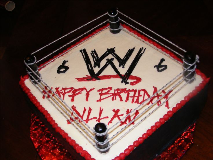 10 Photos of WWE Sheet Cakes 10 Photos of WWE Sheet Cakes