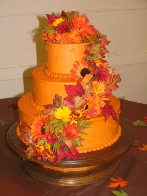 Autumn Fall Wedding Cakes Autumn Fall Wedding Cakes