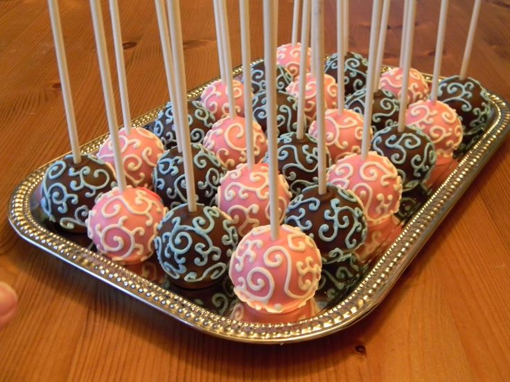 11 Cakes To Decorate Cake Pops Photo Baby Shower Cake Pops How