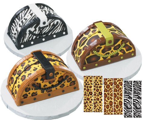 Leopard Print Sugar Sheets for Cake Leopard Print Sugar Sheets for Cake