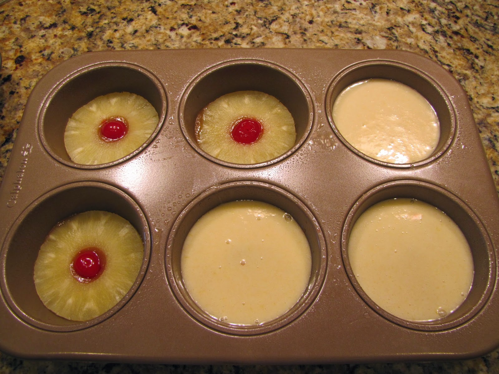 Mini Pineapple Upside Down Cakes